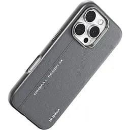 Чохол Blueo Leather with MagSafe для Apple iPhone 16 Pro Max Grey (B52-I16PMGRY) [115148] - мініатюра 3