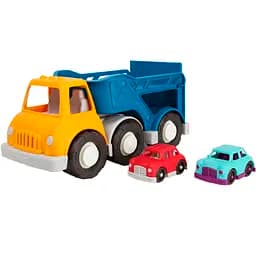 Ігровий набір Battat Автовоз з машинками синій (VE1020Z)