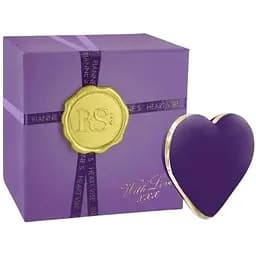 Вибратор-сердечко Rianne S: Heart Vibe Purple 10 режимов работы медицинский силикон