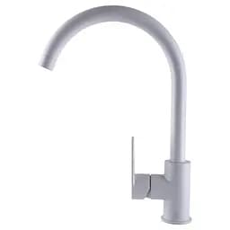 Змішувач для кухні Topaz Barts TB 07403-H36-W Білий - мініатюра 4