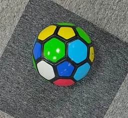 М’яч футбольний, 280 г, матеріал PVC, гумовий балон, розмір №5 - мініатюра 2