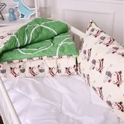 Набір дитячий MirSon зима Kids Time 20-0031 Ladybug 110x140 см EcoSilk: ковдра з подушкою (2200009664632) - мініатюра 2