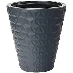 Горщик для квітів Form-Plastic Diamant-40 32 л антрацит (2920-014)