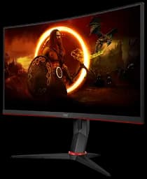 Монiтор 27" AOC C27G2Z3/BK Black/Red - мініатюра 3
