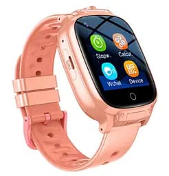 Розумний годинник для дітей Lemfo D96 з GPS, сім картою, 4G LTE, подвійною камерою, відеодзвінками, прослуховуванням та вологозахистом IP67 Рожевий