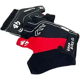 Велорукавиці Good Bike D-Grip короткий палець розмір XL червоні (94507Red-IS) - мініатюра 4