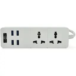 Сетевой фильтр питания Voltronic TВ-Т07, 2роз, 4*USB White (ТВ-Т07-White)