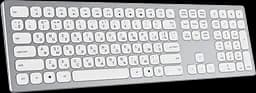 Клавіатура бездротова OfficePro SK1550W White - мініатюра 3