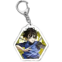 Брелок акриловый Синяя тюрьма: Блю Лок Мэгуру Бачира Blue Lock Meguru Bachira 5 см