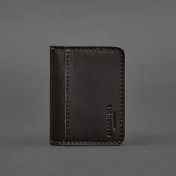 Кожаная обложка для ID-паспорта и водительского удостоверения 4.0 коричневая