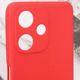 Силіконовий чохол Candy Full Camera для Infinix Hot 30i Червоний / Red - мініатюра 5