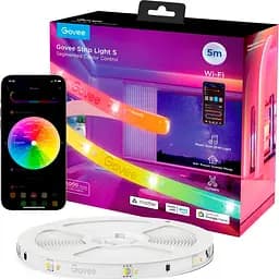 Светодиодная лента Govee H612A Strip Light S with Protective Coating RGBICW 5м (H612ACD1) [136703]