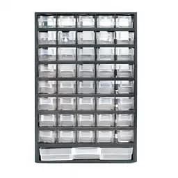 Пластиковий органайзер вертикальний для дрібниць 12" 310*138*490 мм INTERTOOL BX-4012 - мініатюра 3