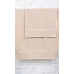 Набір банних рушників №5014 SoftNess Beige, 2 шт. (2200003183061) - мініатюра 2
