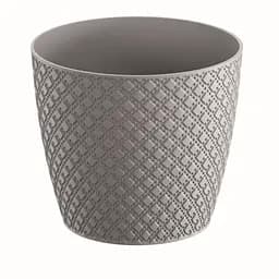 Горщик для квітів Prosperplast Orient круглий сірий 260 мм (26682-405)