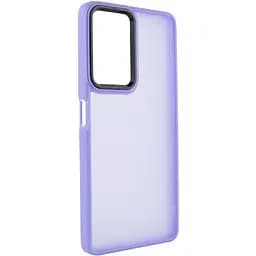Чохол Epik TPU+PC Lyon Frosted для Oppo A96 Purple