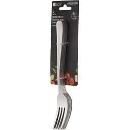 Набор столовых вилок Ardesto Black Mars Zenith 6 шт. (AR0706ZF)