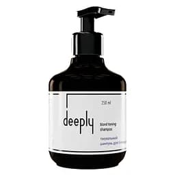 Тонувальний шампунь для блонду deeply blond toning shampoo 250 мл