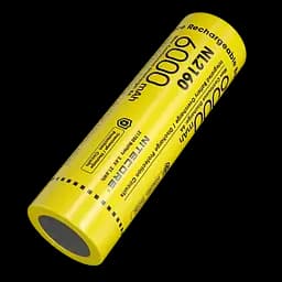 Акумулятор 21700 Nitecore NL2160 6000mAh Li-Ion (Жовтий) - мініатюра 2