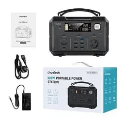 Зарядна станція Choetech (BS004-EU-BK), 500W (BS004-EU-BK) - мініатюра 5
