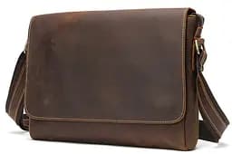 Чоловіча шкіряна сумка Vintage 32х25,5х6 см sum0012517 - мініатюра 8