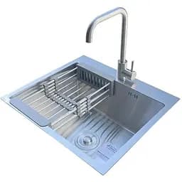 Комплект мийка + змішувач Romzha Arta U-490 (B)