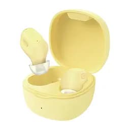 Навушники BLUETOOTH Baseus WM01 Encok TWS 5Hours, BT5.0, 40mAh/300mAh| (NGWM01-04) yellow - мініатюра 3