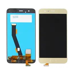 Дисплей для Xiaomi Mi6 с золотистым тачскрином