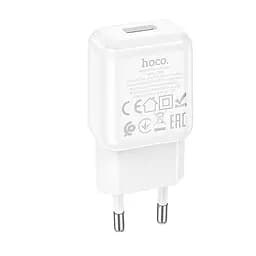 Зарядний блок - адаптер мережевий HOCO single port charger C96A 1USB 2.1A чорний - мініатюра 9