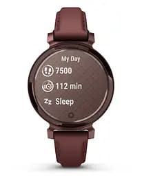 Смарт-годинник Garmin Lily 2 Dark Bronze with Mulberry Leather Band (010-02839-61) - мініатюра 6