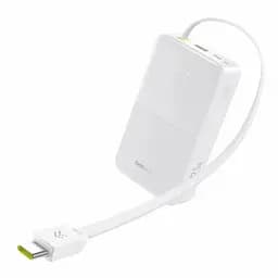 Портативний ЗП Power Bank Baseus EnerFill FC51 Bipow2 Pro 22.5W 20000 mAh (E00277) White - мініатюра 2