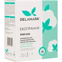 Стиральный порошок DeLaMark Royal Powder Universal с ароматом белых цветов 1 кг