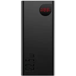 Зовнішній акумулятор (павербанк) Baseus Adaman Metal Digital 20000mAh 22.5W 2021 Editon Black (PPAD000101, PPADM20S)