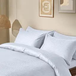 Комплект постільної білизни Cosas Porcelain CS2 Двоспальний сатин білий (StrSatin_01Porcelain_El160x30-Porcelain_180) - мініатюра 2