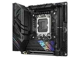Материнcька плата ROG STRIX B760-I GAMING WIFI s1700 B760 2xDDR5 M.2 HDMI DP Wi-Fi BT mITX Asus teh0019015 - мініатюра 4