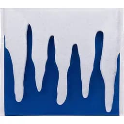 Гірлянда декоративна Novogod'ko Бурульки з глітером 2 м біла (974197)