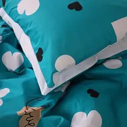 Наволочка MirSon Бязь 17-4825 Theresa 40х60 см бело-голубая (2200009379291)