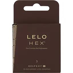 Презервативы Lelo Hex Respect XL 3 шт.