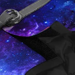 Шлея для собак м'яка Waudog Clothes NASA21, з QR паспортом, XS4, 36-39х26-28 см (2901-0148) - мініатюра 3