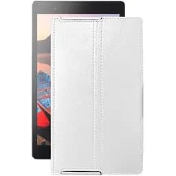 Чохол StatusCASE з екошкіри для планшету Lenovo Tab 3 Plus TB-8703X Білий