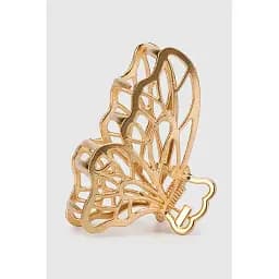 Заколка-краб 7-4,6-18 метелик Золотий (2000990669032A)