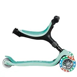 Самокат Globber Go Up Active Lights 360 колеса світяться до 20/50кг від 1 року м'ятний (749-206) - мініатюра 9