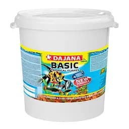 Корм для акваріумних риб у пластівцях Dajana TROPICA BASIC 18 л/4 кг