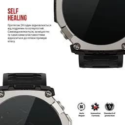 Гідрогелева плівка на годинники Amazfit Watch T-Rex Ultra 2 ArmorStandart захисна плівка для смарт годинників прозора (ARM91531) - мініатюра 3