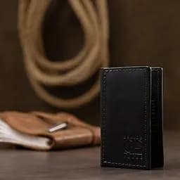 Шкіряний картхолдер GRANDE PELLE 6.5х9.5 см acs0018802 - мініатюра 5