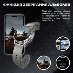 Смарт-годинник Smart Watch Haylou Solar 5 (LS20) – 1.43″ AMOLED, Bluetooth‑дзвінки, голосовий виклик, моніторинг серця/Spo2, для iOS / Android, Black - мініатюра 9