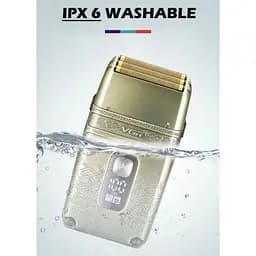 Електробритва VGR Foil Shaver Super Trim V-332 золотиста (44170-V-332_483) - мініатюра 6