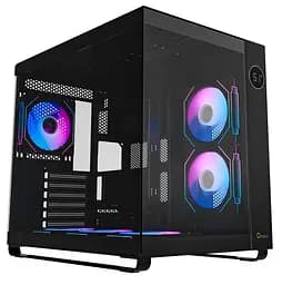 Корпус OCYPUS IOTA C70 BK ARGB (IOTA-C70-BKD600XX-GL) Без БП