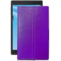 Чехол StatusCASE из экокожи для планшета Lenovo Tab 4 7 Essential TB-7304f Фиолетовый
