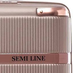 Валіза Semi Line 20" S Champagne (T5668-2) - мініатюра 8